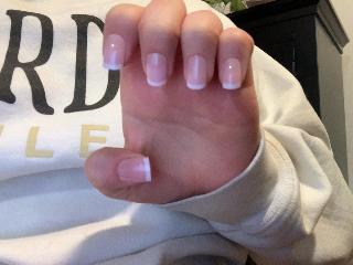 Just got new nails they French