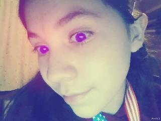 who needs plain colored eyes when they can be purple? (: