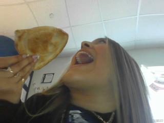 just having quick snack in class! just having quick snack in class!