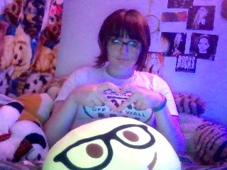 goofy ah nerd emoji pillow